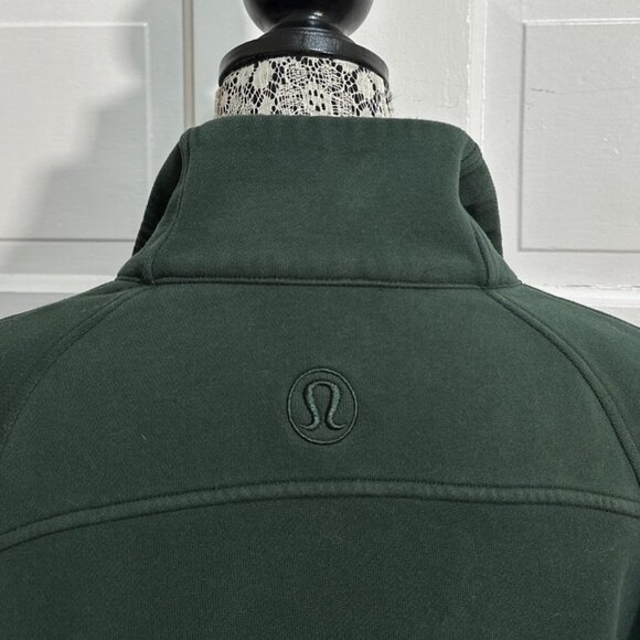 Lululemon Scuba Oversized Funnel-Neck Half Zip *Long Size M/L Legacy Green $138 - Picture 5 of 6